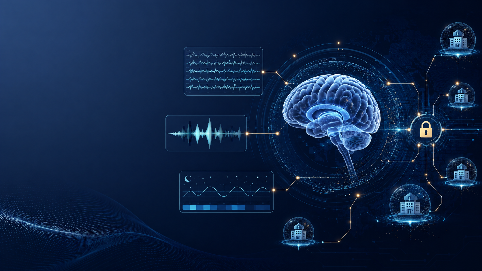 Secure neurobehavioral monitoring network